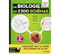 Biologie en 2200 schémas: Licence, prépas, Capes