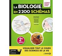 Biologie en 2200 schémas Licence, prépas, Capes - Valérie Boutin - De Boeck Supérieur - broché - Scolaire / Universitaire