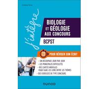 Biologie Et Géologie Aux Concours Bcpst - 20 Jours Pour Réviser Son Écrit