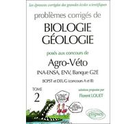 Biologie-Géologie Agro/Véto (ENS Géolo Nancy, Archimède) 2000-2001, tome 2