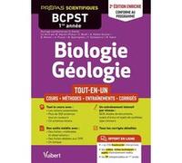 Biologie-Géologie BCPST 1re année - 2e édition conforme au nouveau programme Cédric Bordi (Auteur), Olivier Dautel (Coordination éditoriale), Françoise Saintpierre (Auteur), Marlène Vabre (Auteur), Ma