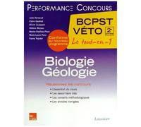 Biologie-Géologie Bcpst-Veto 2e Année