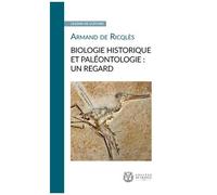 Biologie Historique Et Paléontologie : Un Regard