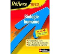 BIOLOGIE HUMAINE REFLEXE MEMOS BEP CSS - ET EN + LIVRET DETACHABLE SPECIAL REVISIONS