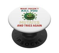 Biologie - Mutation - Science drôle - Sélection Naturelle PopSockets PopGrip Adhésif