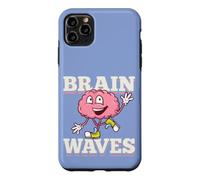 Biologie Ondes cérébrales Jeu de Mots drôle Évolution Humaine Théorie Science Coque pour iPhone 11 Pro Max