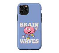 Biologie Ondes cérébrales Jeu de Mots drôle Évolution Humaine Théorie Science Coque pour iPhone 11 Pro
