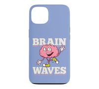 Biologie Ondes cérébrales Jeu de Mots drôle Évolution Humaine Théorie Science Coque pour iPhone 13
