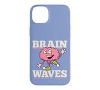 Biologie Ondes cérébrales Jeu de Mots drôle Évolution Humaine Théorie Science Coque pour iPhone 14 Plus
