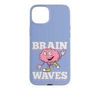 Biologie Ondes cérébrales Jeu de Mots drôle Évolution Humaine Théorie Science Coque pour iPhone 15 Plus