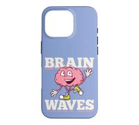Biologie Ondes cérébrales Jeu de Mots drôle Évolution Humaine Théorie Science Coque pour iPhone 16 Pro