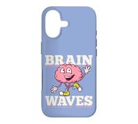Biologie Ondes cérébrales Jeu de Mots drôle Évolution Humaine Théorie Science Coque pour iPhone 17