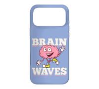 Biologie Ondes cérébrales Jeu de Mots drôle Évolution Humaine Théorie Science Coque pour iPhone 17 Pro Max