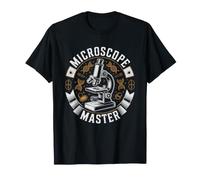 Biologie Prof De Sciences Au Microscope Labo T-Shirt