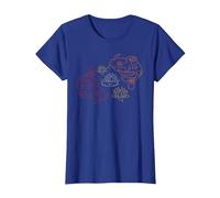 Biologist Fishkeeper Lotus Flowers Fish T-Shirt, Femme, Bleu Royal, XL