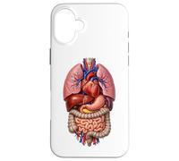 Biologiste des Organes du Corps Humain Coque pour iPhone 16 Plus