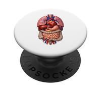 Biologiste des Organes du Corps Humain PopSockets PopGrip Adhésif