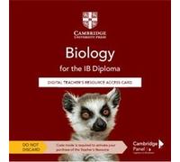 Biology for the IB Diploma Digital Teachers Resource Access Card by Helene Bonsall Helene Bonsall (Auteur)