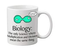 Biology: The Only Science Where Multiplication and Division mena The Same Thing Mug