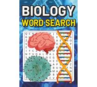 Biology Word Search Book: Large Print Puzzle Book About Biology, Organisms, Evolution, and More | 6x9 inches, 100 pages | 50 puzzles with solutions