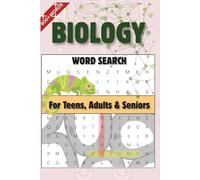 Biology Word Search Puzzle Book: Dive into a fun science challenge with this collection of over 50 themed biology word searches, for both relaxation ... from biology, life science, human anatomy