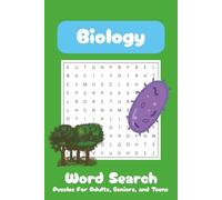 Biology Word Search Puzzle Book: Word Searches with Easy to Read Print about Biology, Science, Anatomy, and More | 6x9 inches, 110 pages | 50+ Puzzles... Gift for Vacations, Holidays, and Free Times