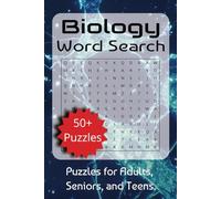 Biology Word Search Puzzle Book: Word Searches with Easy to Read Print about Biology, Science, Biological Terms, and more | 6x9 Inches, 110 Pages | ... … Gift for Vacation, Free Time, and Holidays