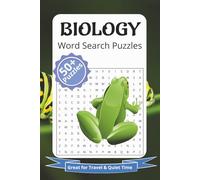 Biology Word Search Puzzles Great for Travel & Quiet Time 50+ Puzzles: Word Search Puzzles with Easy to Read Print about, Biology, life science, ... … Gift for students, Revision and Relaxation.