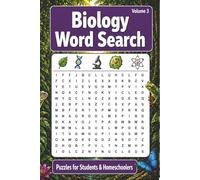 Biology Word Search Volume 3: Easy to Read print about molecular biology, biotechnology, genetics and more | 6 x 9 inches, 113 pages | 50+ puzzles....Gift for vacations, holidays and free time