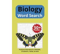 Biology Word Search: Word Searches with Easy to Read Print about Biology, organisms and ecology | 6x9 inches, 110 pages | 50+ Puzzles .. Gift for Vacations, Holidays, and Travel