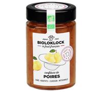 BIOLOKLOCK-Confiture de poires bio en pot de verre Bioloklock - 230 g