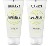 Biolove Anal Relax Gel Lubrifiant Anal à Base d'Eau avec jojoba et aloe vera (100 ml) (Lot de 2)