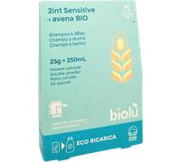 biolù Shampoing-Douche Sensitive - Poudre à Diluer - 25 g