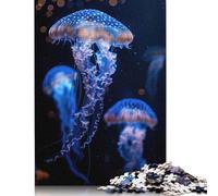 Bioluminescent Dance Puzzle 1000 Pieces Cadeau Unique Jeu Éducatif Défi Jouet À De Qualité Supérieure Peinture Art pour Adultes Et Enfants À Partir De 14 Ans 1000pcs (40x28cm)