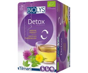 Biolys Tisane Detox Bardane Pissenlit 24 Sachets