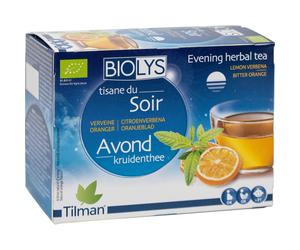 Biolys Verveine Oranger Tisane Du Soir 24 Sachets