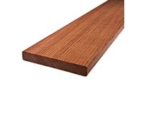 BioMaderas® Planches de terrasse en jatoba, largeur 145 mm, épaisseur 21 mm (longueur 91 cm)