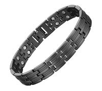 BioMag Bracelet magnétique en cuivre pour homme, bracelet en cuivre avec aimants ultra puissants, 21,8 cm réglable avec outils, 8.5 inches, Cuivre