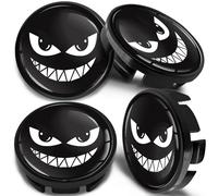 Biomar Labs 4 x 65 mm - Couvercles de jante - Capuchons de moyeux - Cache-moyeux - Capuchons de moyeux de roue - Couvercles de moyeux de roue - Compatible avec VW - 3B7601171 / 6U7 601 171 Jantes en