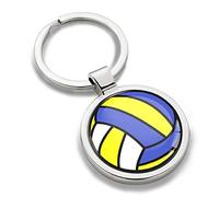 Biomar Labs® Porte-clés Un Ballon de Volley Volley-Ball Mikasa Cadeau pour Homme et Femme KK 199 Z*