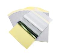 BIOMASER Lot de 35 feuilles de papier transfert pour tatouage, format A4, 4 couches, papier calque à transfert thermique