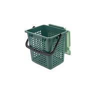 bioMat AirBox Composteur avec Couvercle, pour la Cuisine, pour Sacs Jusqu’à 10l, Seau à Compost Aéré, Fabriqué en Allemagne