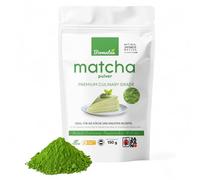 Biomatea Matcha japonais en poudre 150 g - Qualité culinaire supérieure - Idéal pour la pâtisserie, la cuisine, les smoothies et le matcha latte, le thé matcha