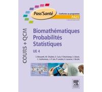 Biomathématiques - Probabilités - Statistiques - (Cours + QCM): UE 4