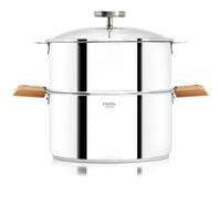 BIOME: Cuisson Saine avec thermomètre intégré Anses Noyer 20 cm