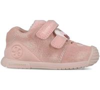 BIOMECANICS 251107 chaussures bébé fille pétales roses avec velcro premiers pas cuir pailleté 23