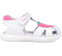 Biomecanics Bioevolution 262201 Sandales décontractées pour fille Fraise, Blanc A050, 25 EU