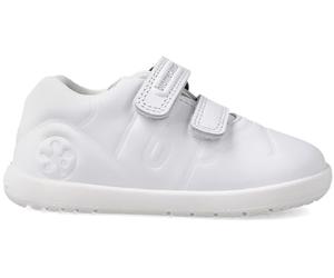Biomecanics Chaussures de sport écolières respectueuses de l'environnement Sauvage 261015, Blanc C050, 19 EU
