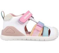 Biomecanics Garçon Fille 262111 Sandale, Blanc et Multicolore, 22 EU