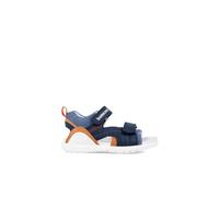BIOMECANICS Sandales pour enfant découvertes, fraîches et confortables, Ocean, 18.0 cm